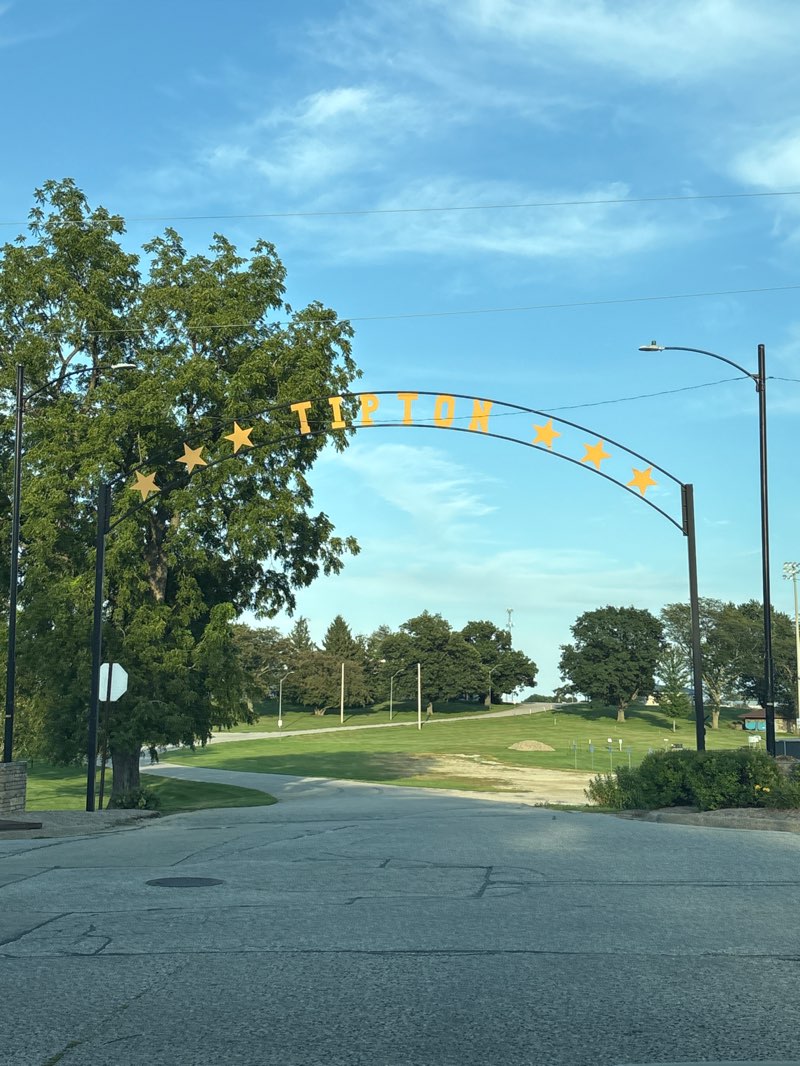 walking near me in Tipton City Park in autumn