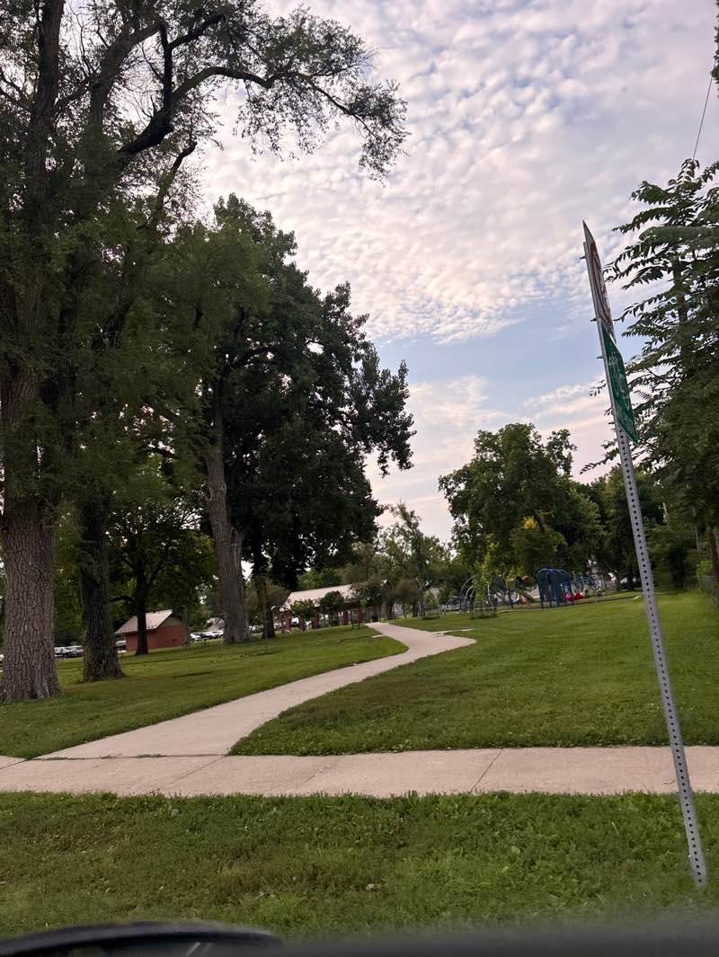 walking near me in American Legion Park in summer