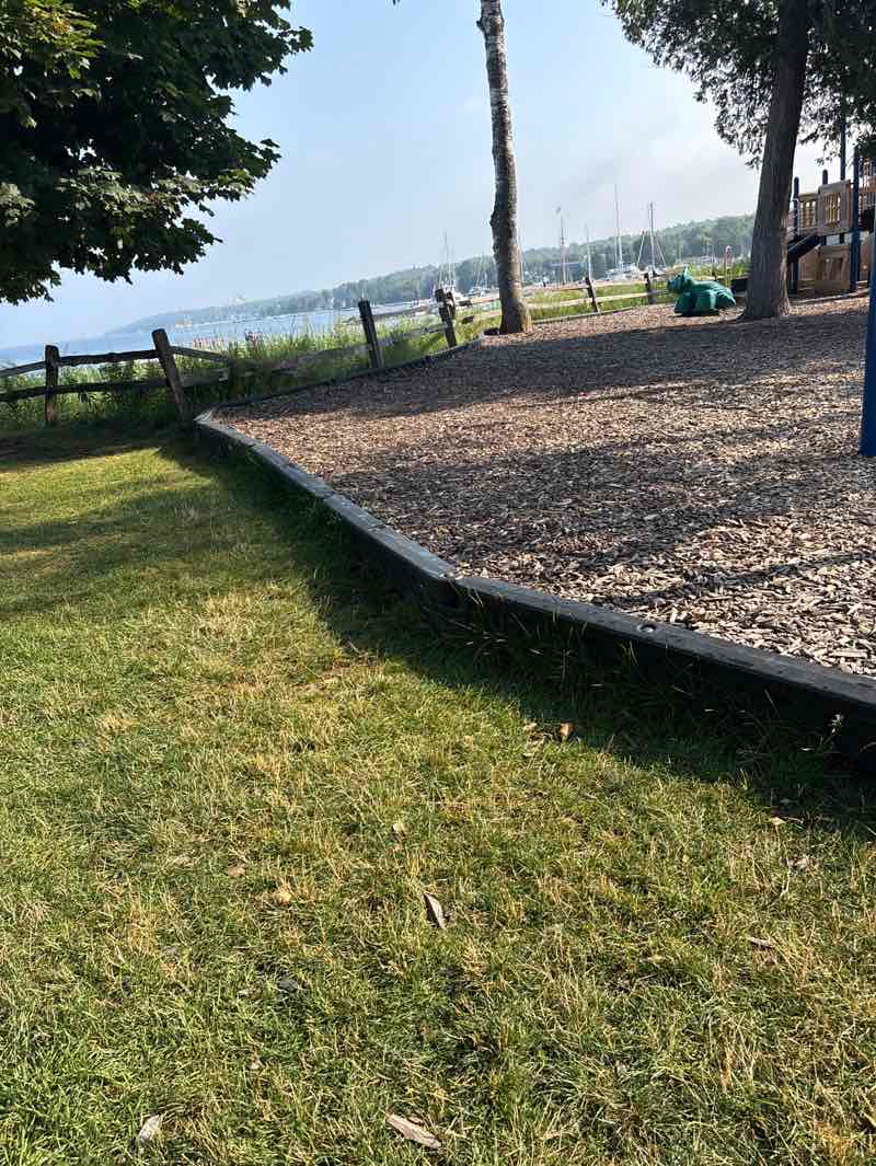 walking near me in Sister Bay Beach in summer