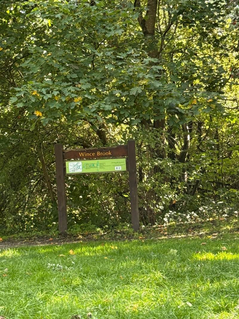 walking near me in Wince Brook Fields in autumn