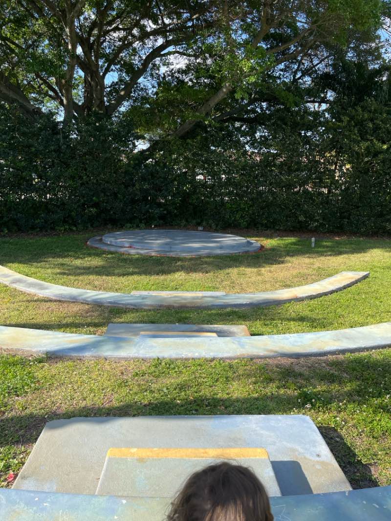 walking near me in City of Hialeah Garden of the Arts in winter