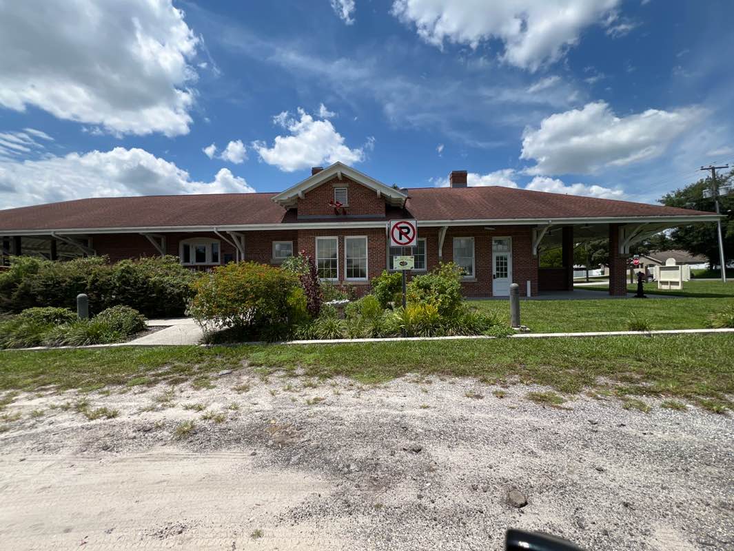 walking near me in Depot Park in autumn