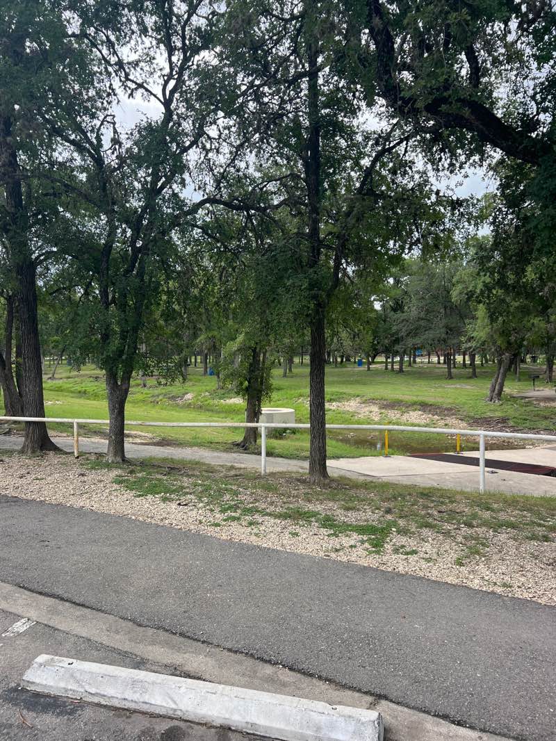 walking near me in Raymund Rimkus Park in summer