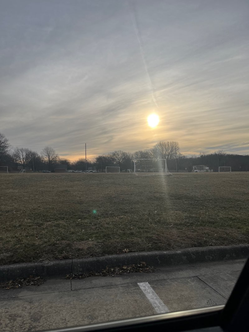 walking near me in Leavenworth Soccer Complex in winter