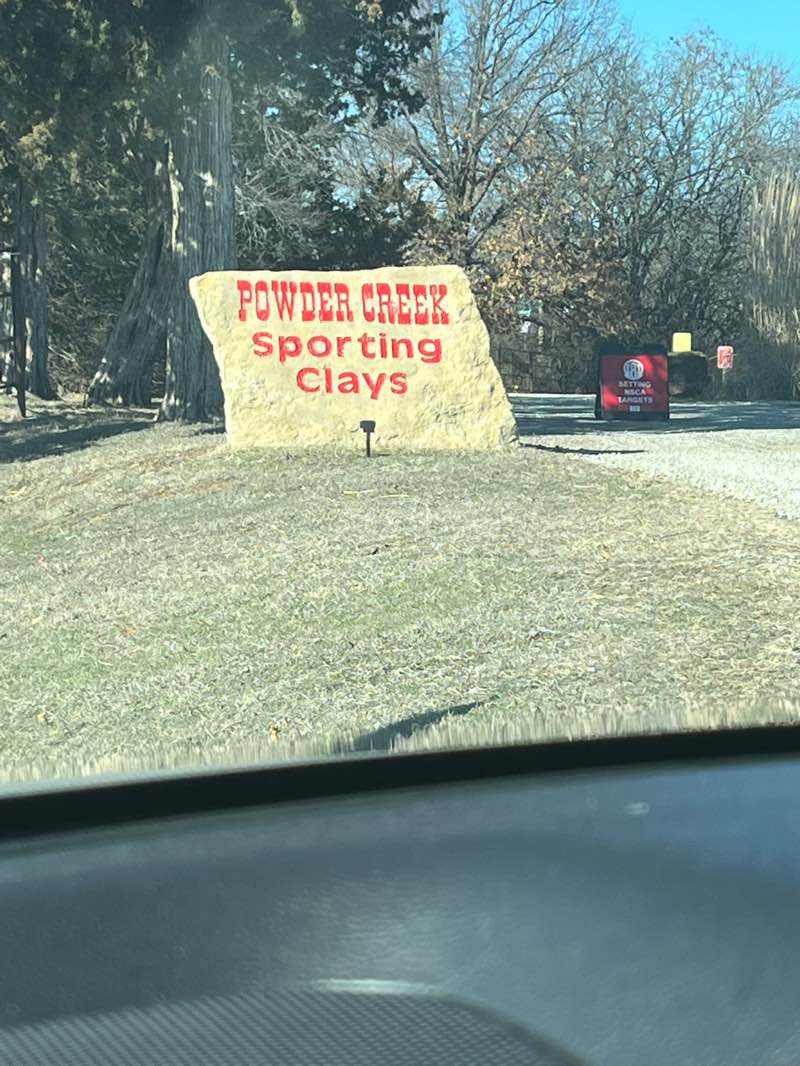 walking near me in Powder Creek Shooting Park in winter