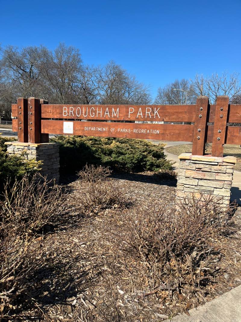walking near me in Brougham Park in winter