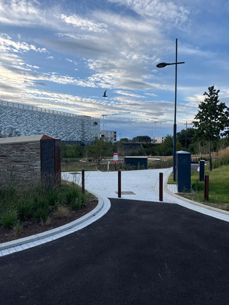walking near me in Exhibition Park in summer
