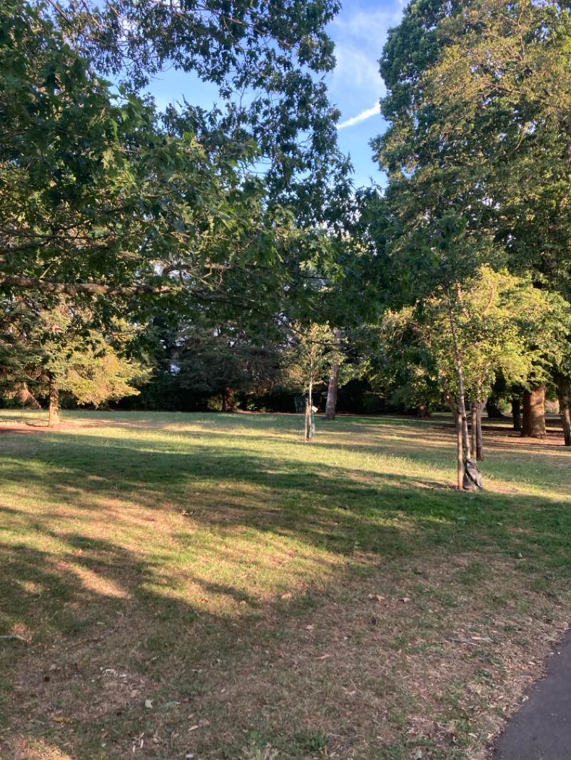 walking near me in Greenhill Gardens in summer