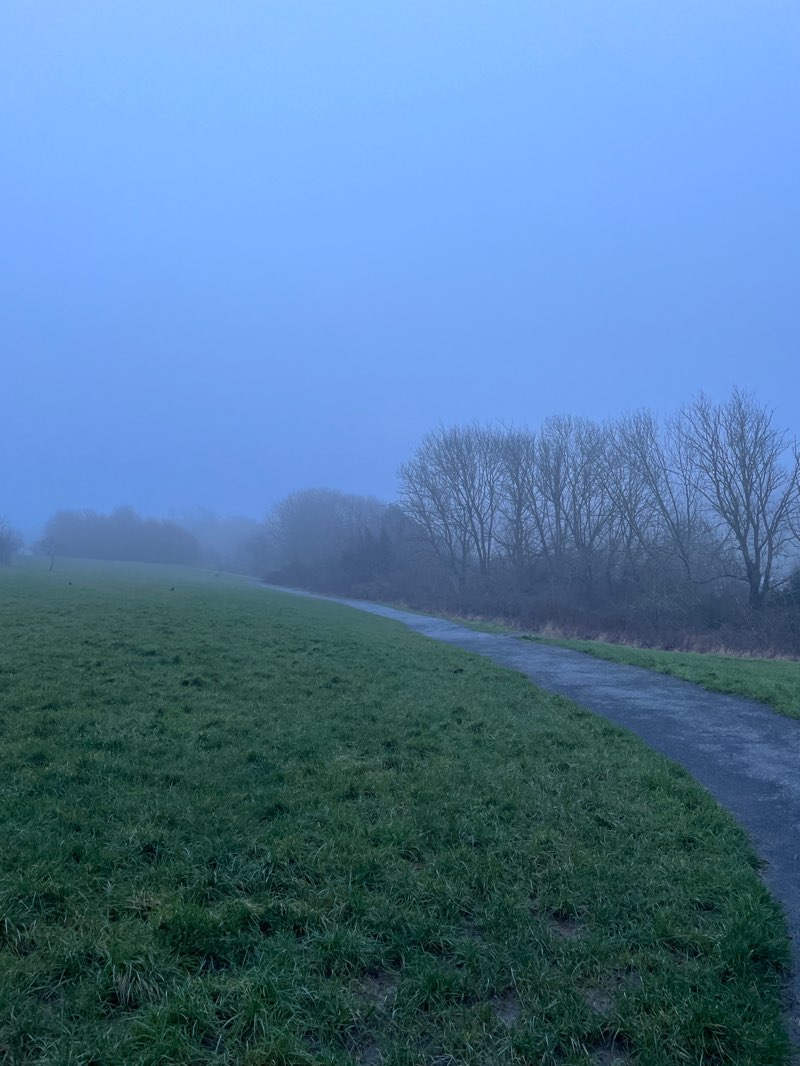 walking near me in Riverside Park in winter