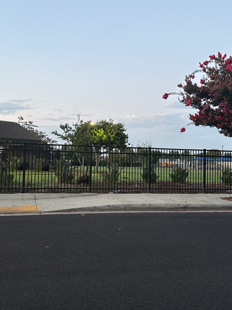 walking near me in Sara Mendez Park in autumn