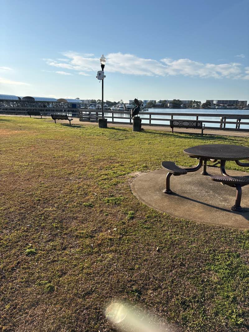 walking near me in Sound Park in winter