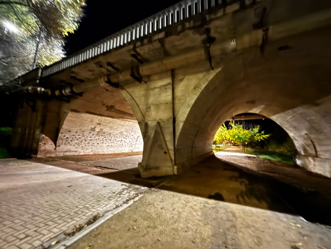 walking near me in Parque de Castelar in winter