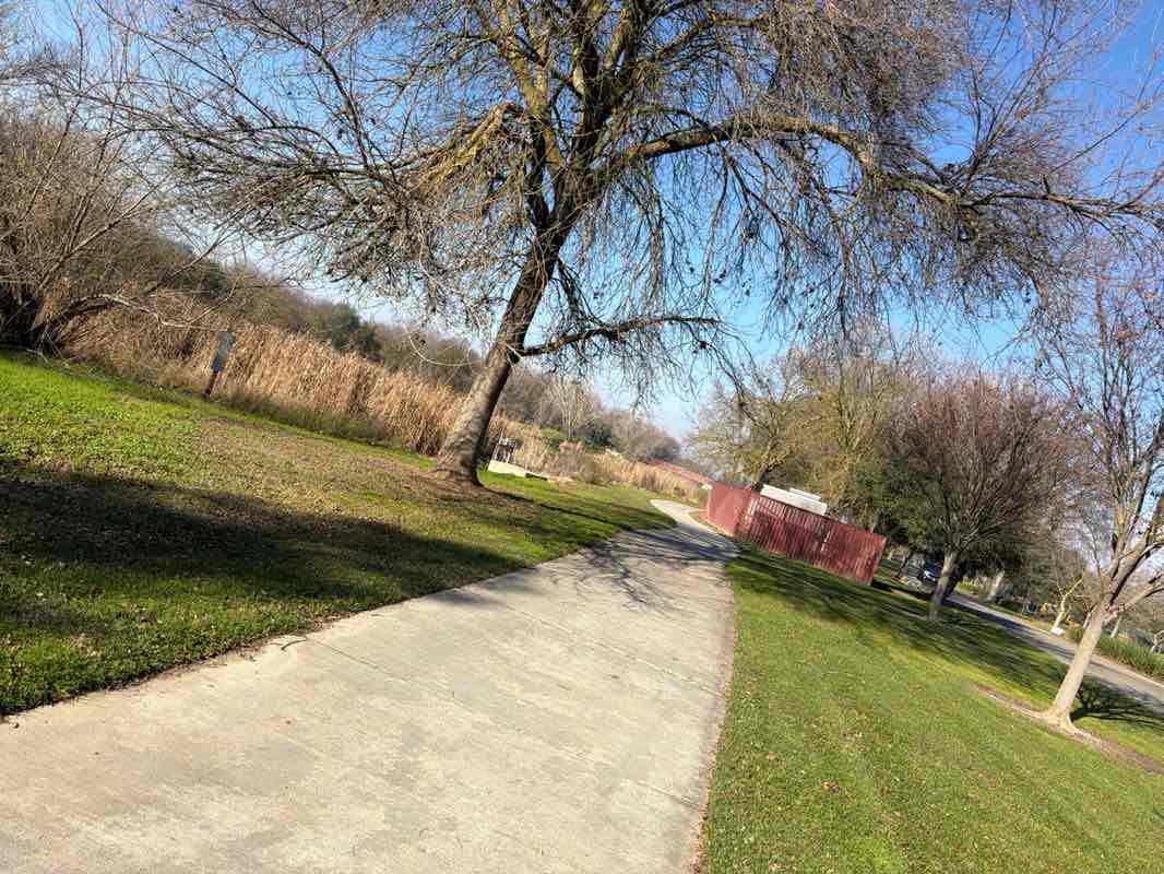 walking near me in Micke Grove Regional Park in winter