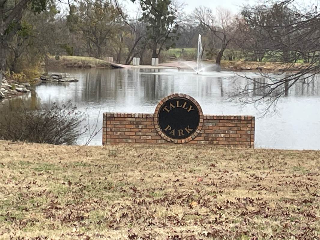 walking near me in Tally Park in winter