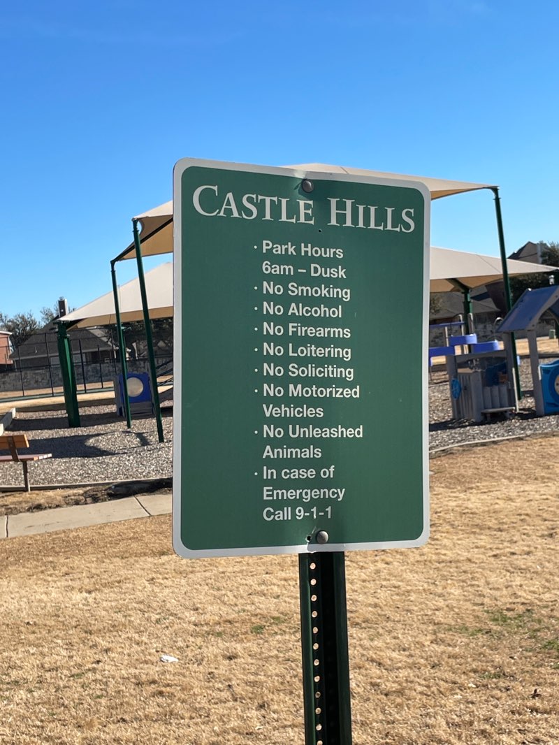 walking near me in Castle Hills North Clubhouse & Pool in winter