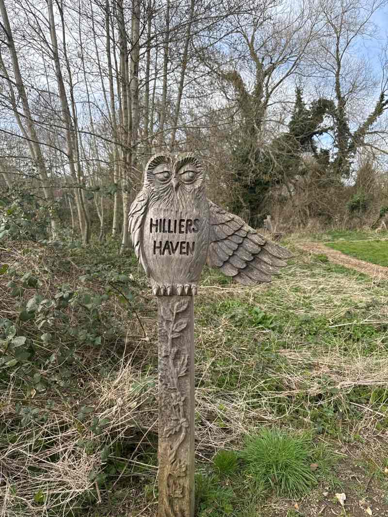 walking near me in Hillier's Haven in spring