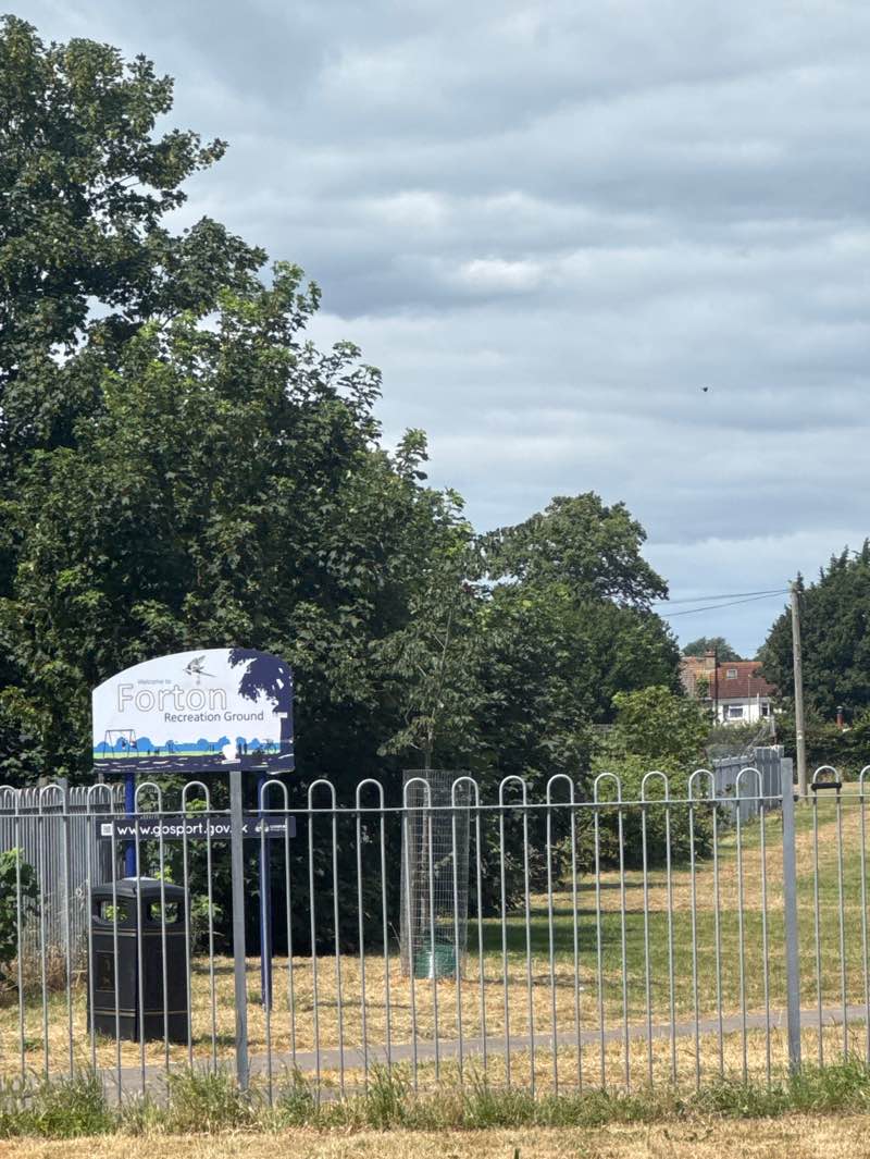 walking near me in Forton Recreation Ground in summer