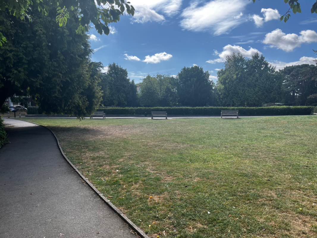 walking near me in Grove Gardens in summer