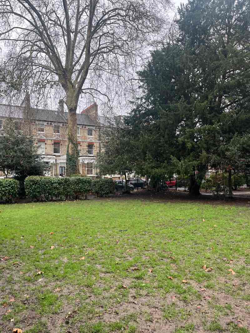walking near me in Saint Andrew's Square in winter