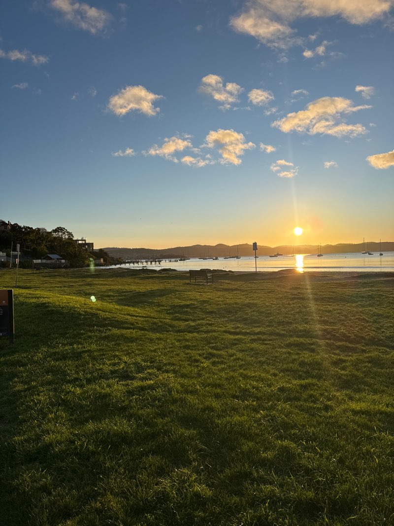 walking near me in Errol Flynn Reserve in spring