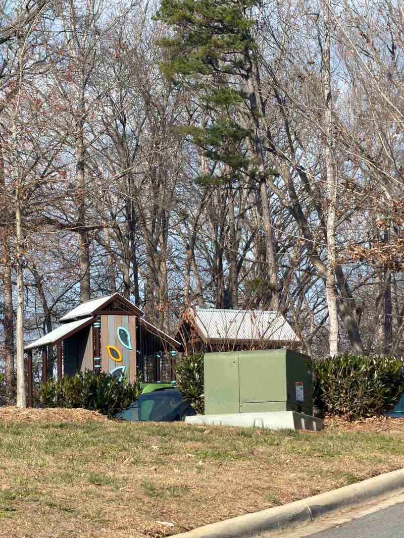 walking near me in Rosedale Nature park in winter