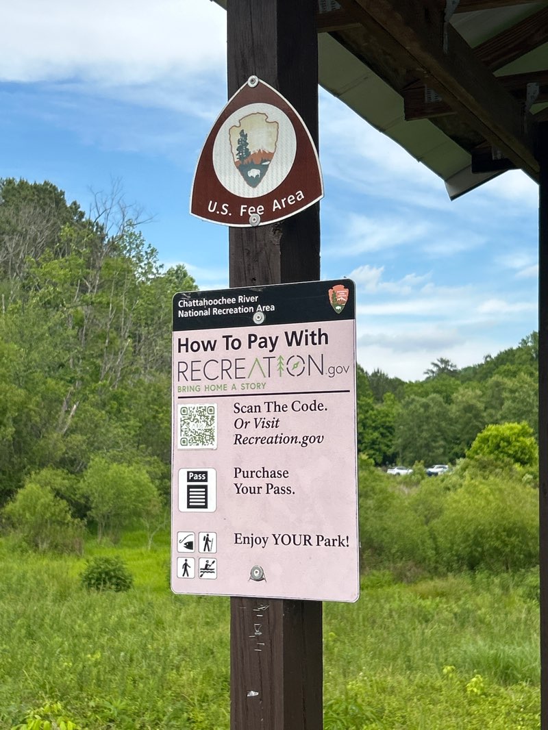 walking near me in Chattahoochee River National Recreation Area - Johnson Ferry North in spring