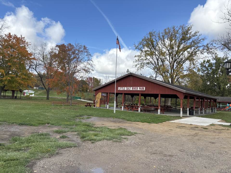 walking near me in Little Salt River Park in autumn