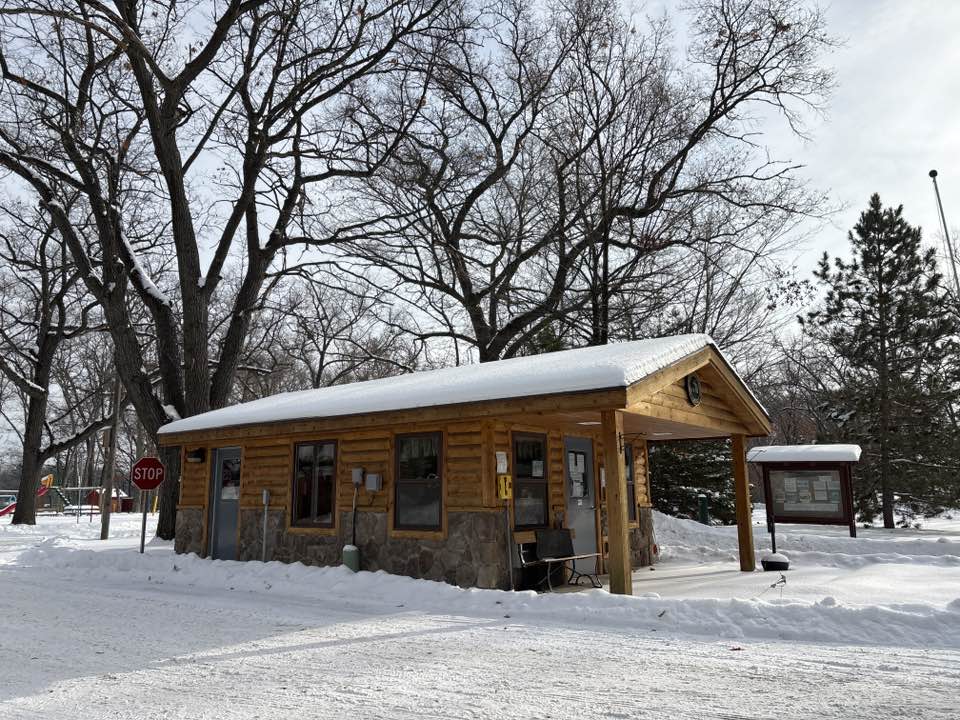 walking near me in Wilson State Park in winter