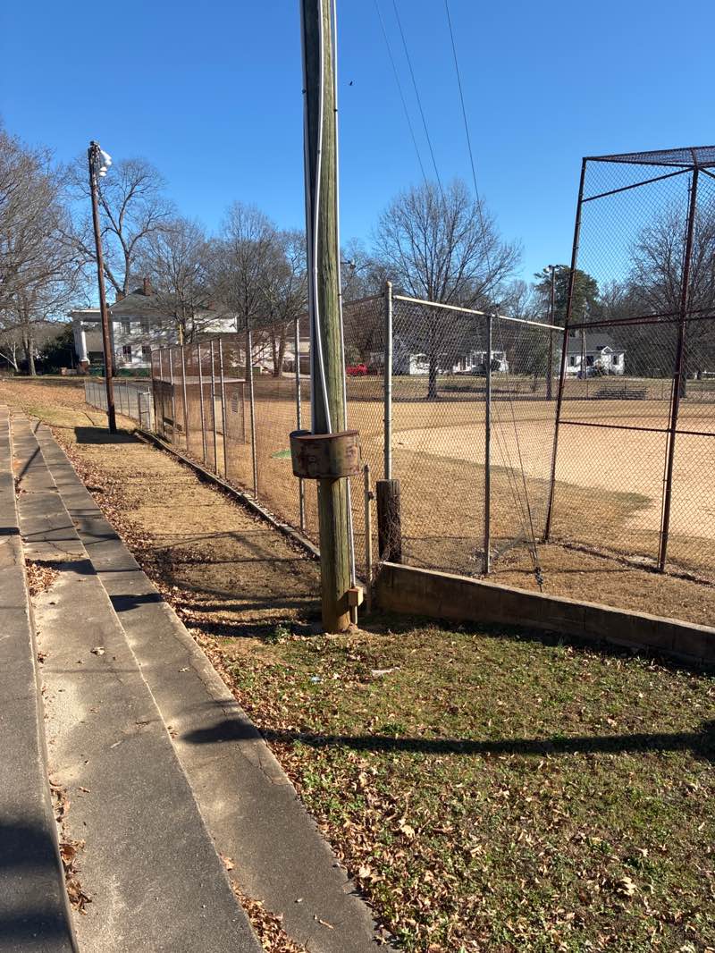 walking near me in Baker Field Park in winter