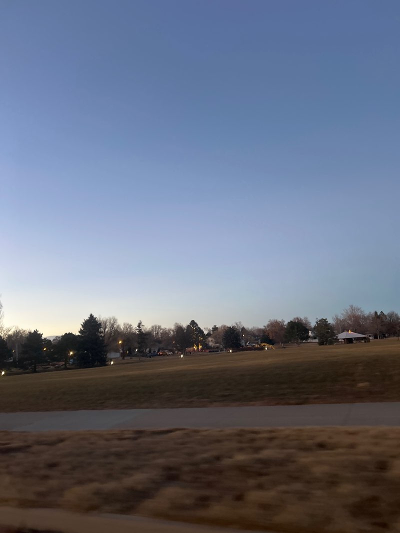 walking near me in Bittersweet Park in winter