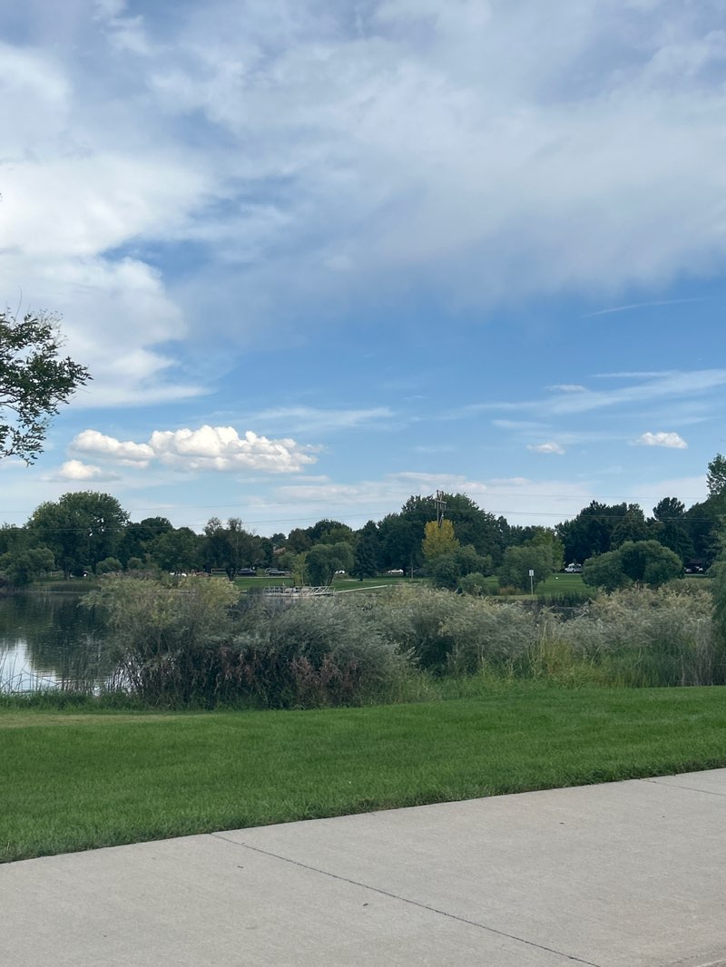 walking near me in Sanborn Park in autumn