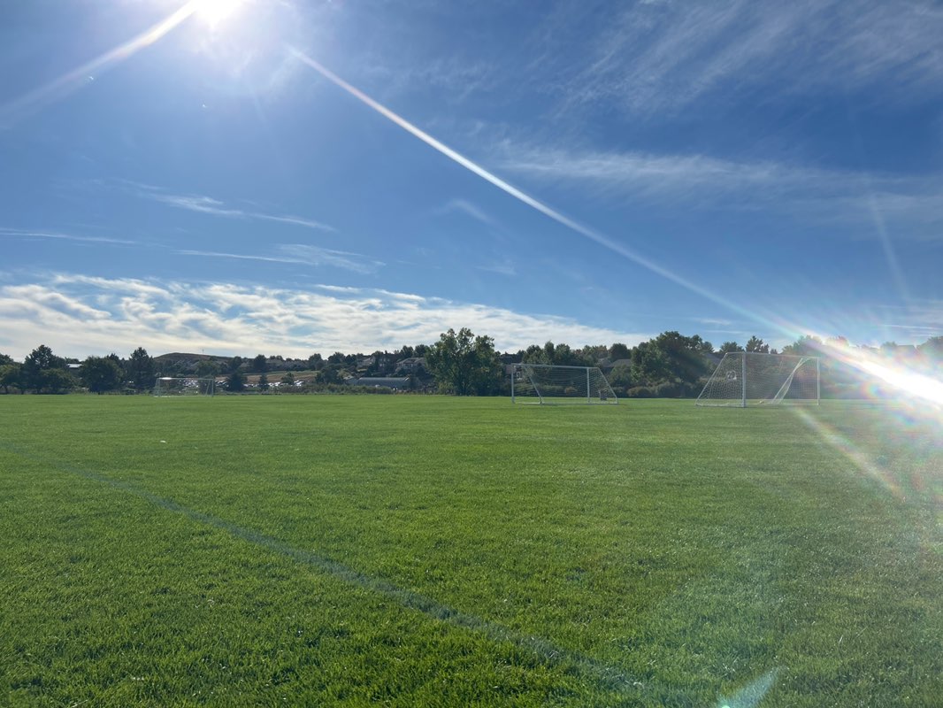 walking near me in Stenger Soccer Complex in autumn