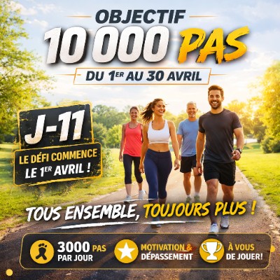 Objectif 10 000 Pas JORIS post image