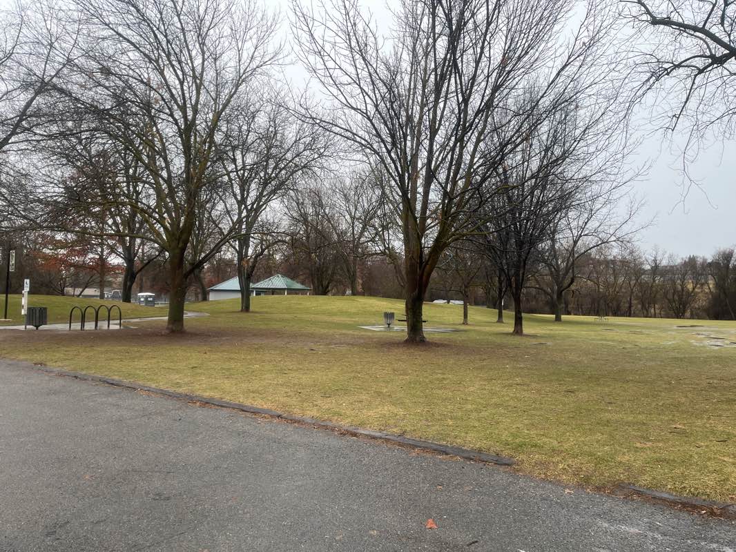 walking near me in Manitou Park in winter