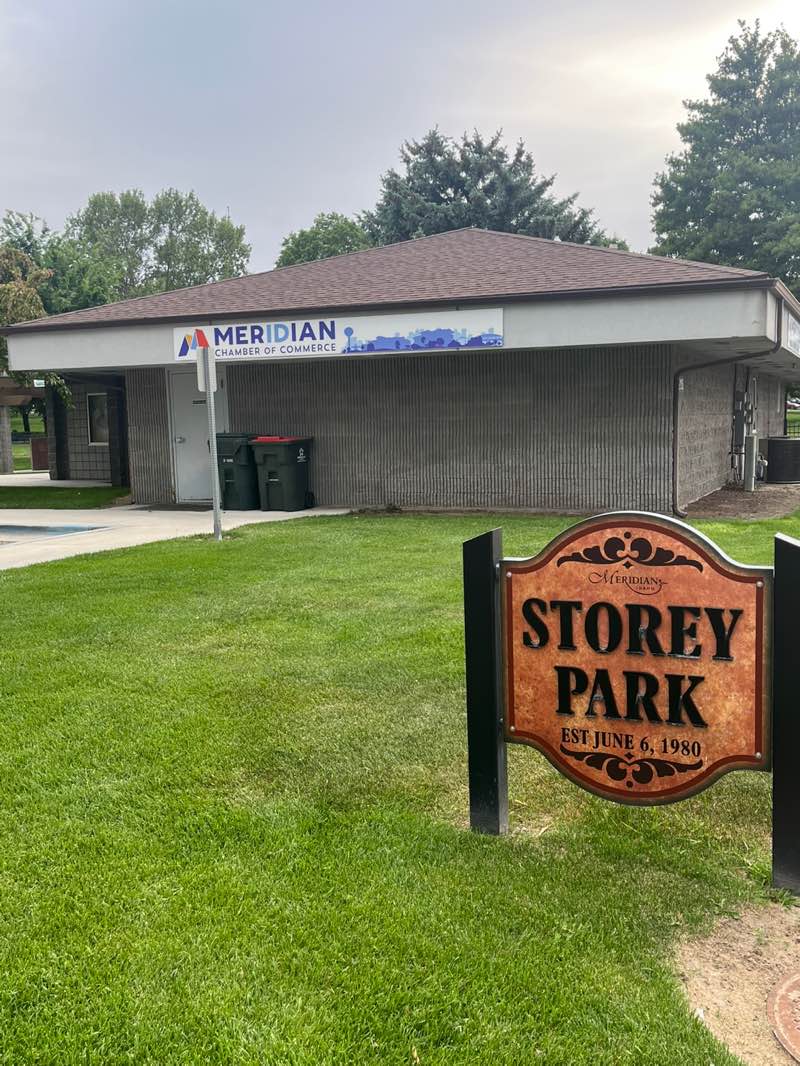 walking near me in Storey Park in spring