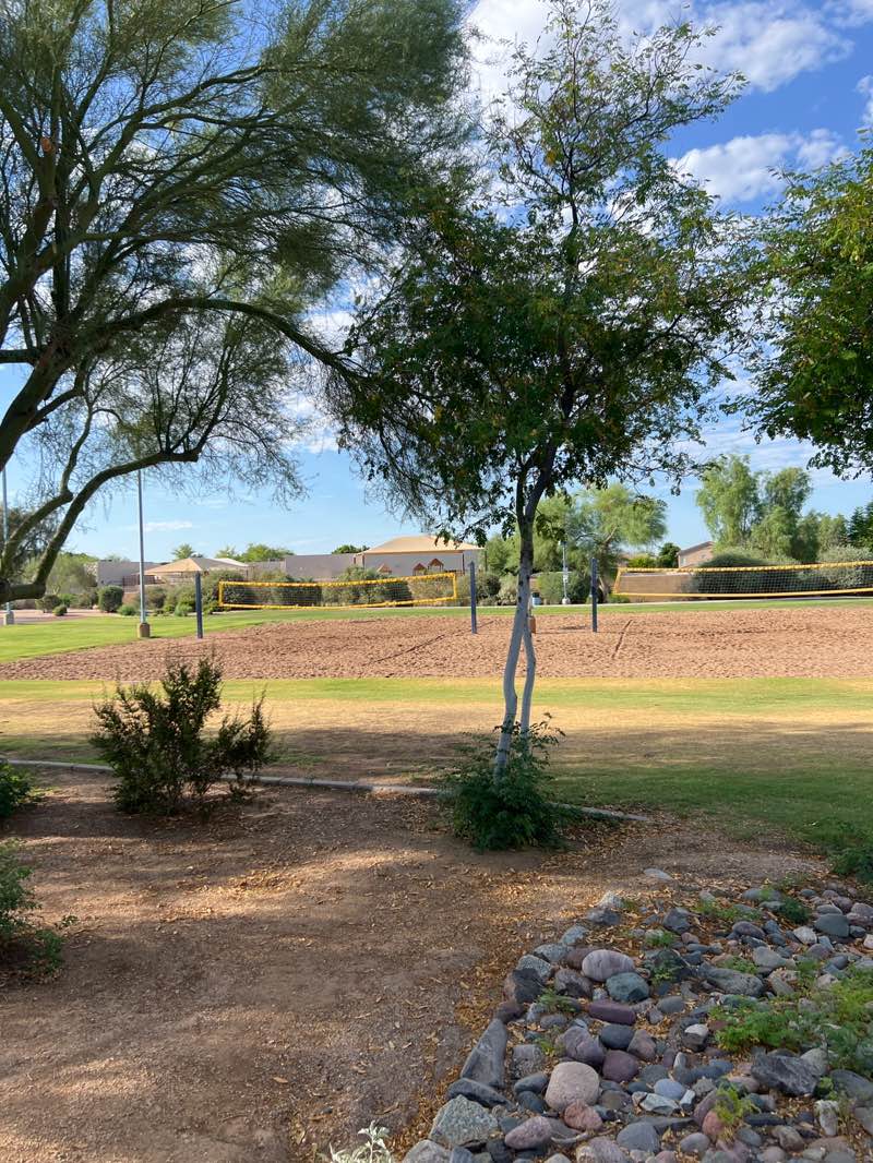 walking near me in Grayhawk Park in summer