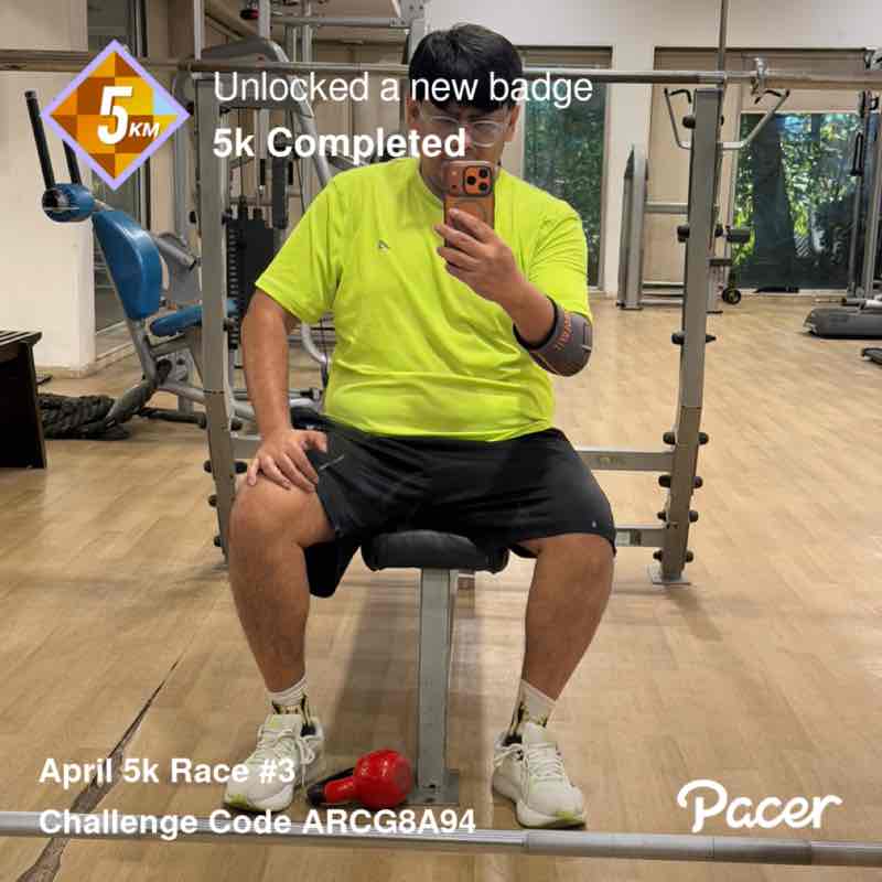 March 5k Race #2 Abhi post image