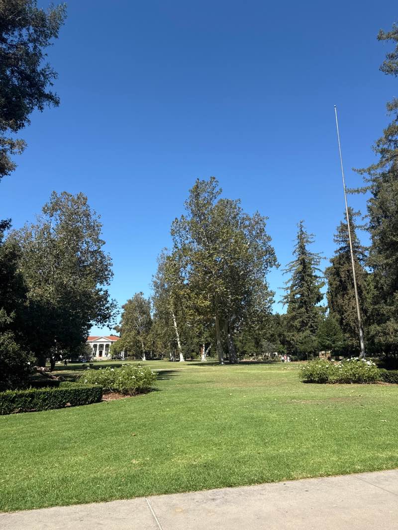 walking near me in Marston Quad in autumn