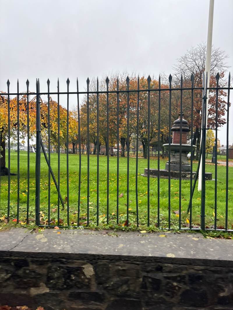 walking near me in Carmarthen Park in autumn