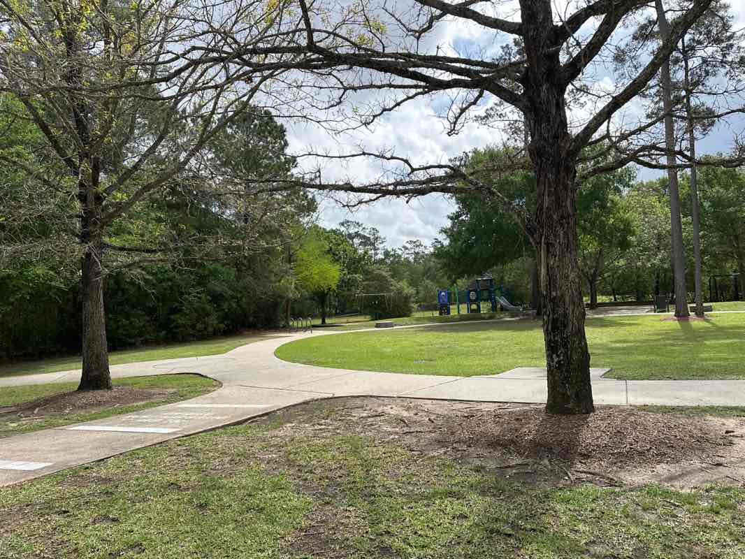 walking near me in Sundance Park in spring