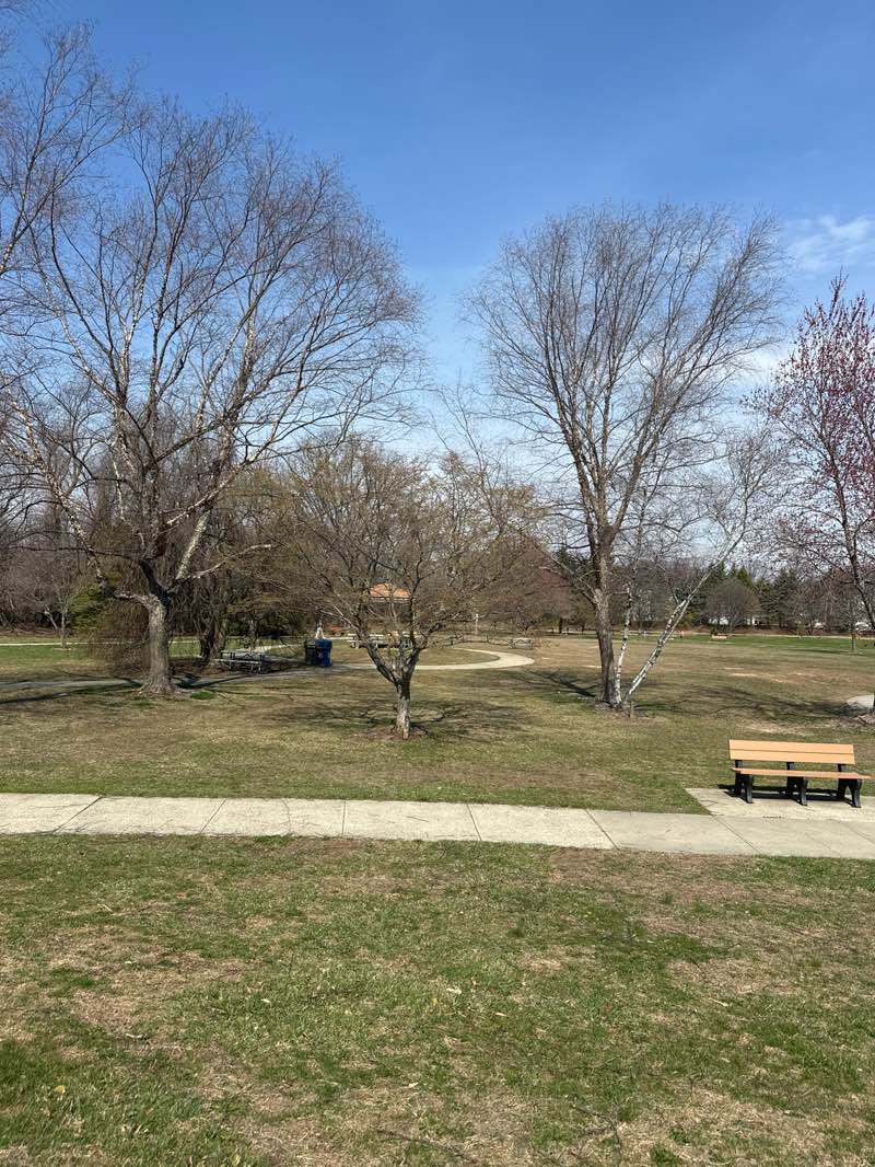 walking near me in Butterfly Park/Great Oak Park in spring