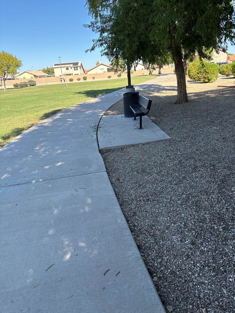walking near me in Calbrisa Park in autumn
