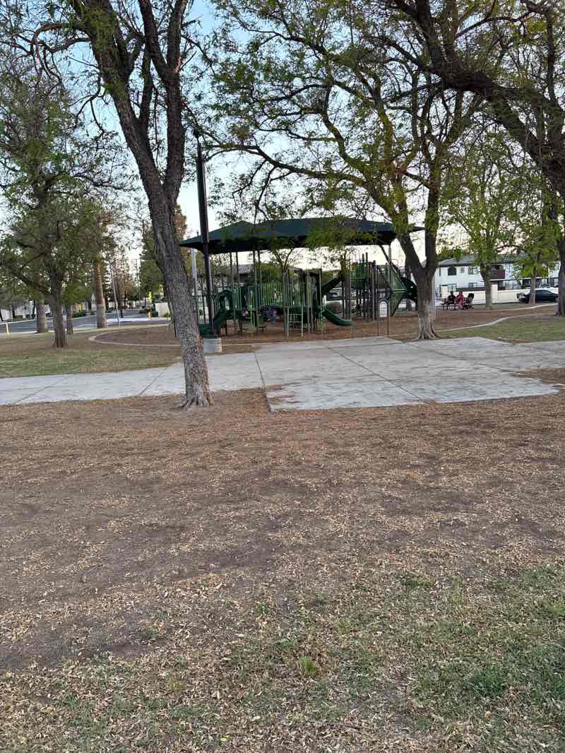 walking near me in Hidden Meadows Park in spring