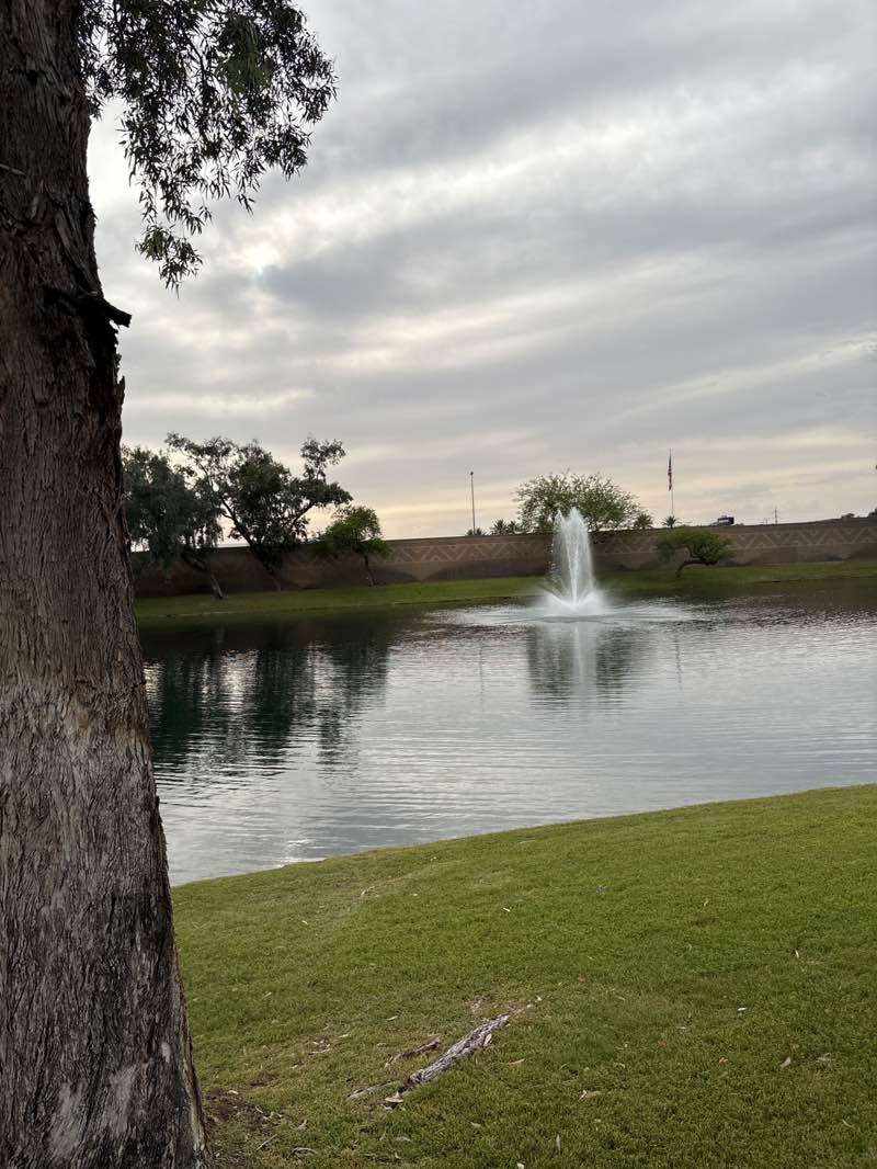 walking near me in Oasis Park in spring