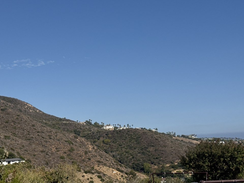 walking near me in Trancas Canyon Park in summer