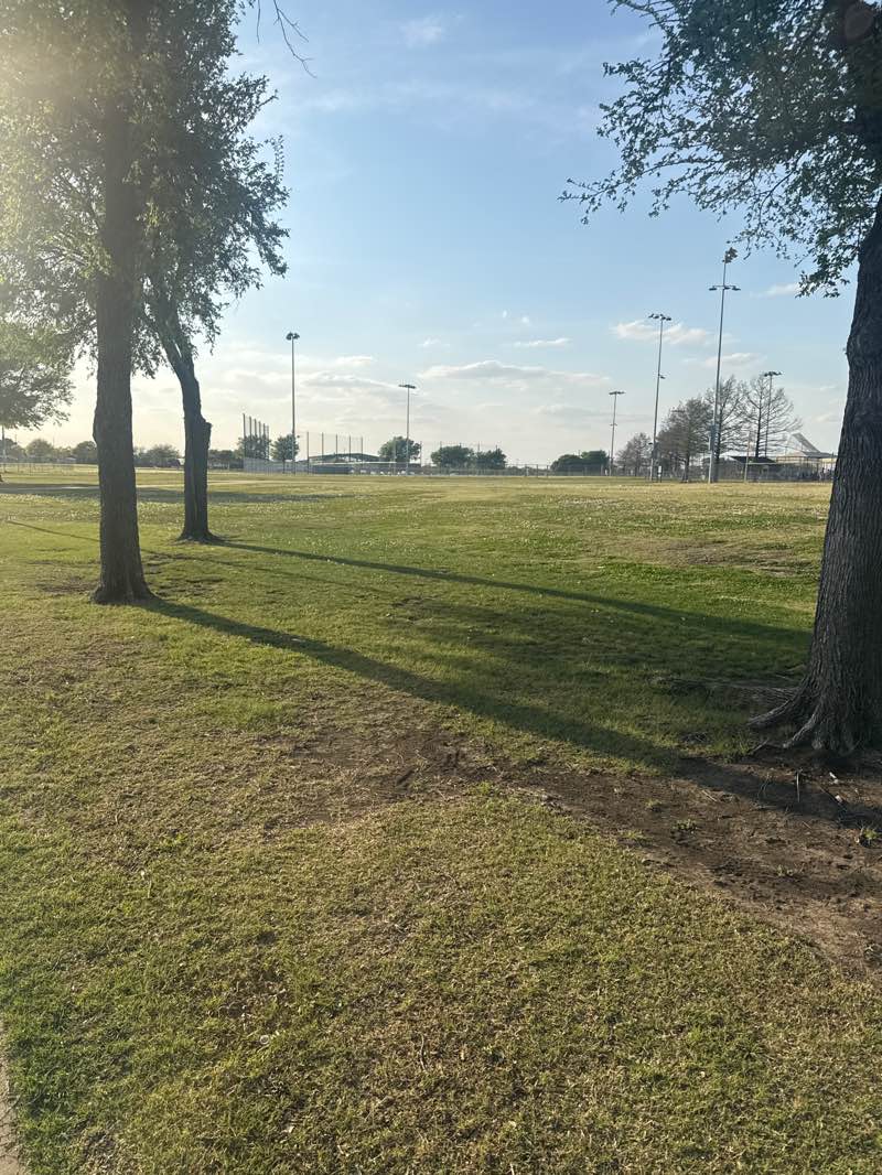 walking near me in Enfield Park in spring