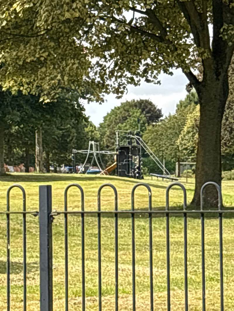 walking near me in Heysham Park in summer