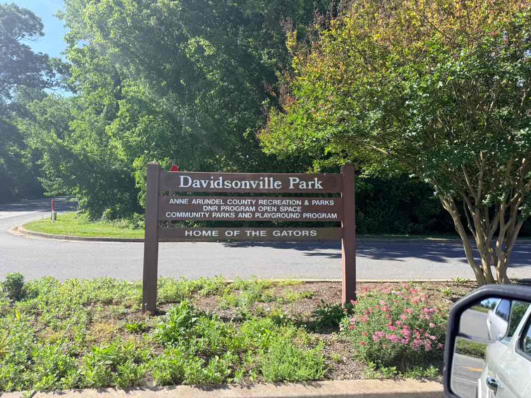 walking near me in Davidsonville Park in summer