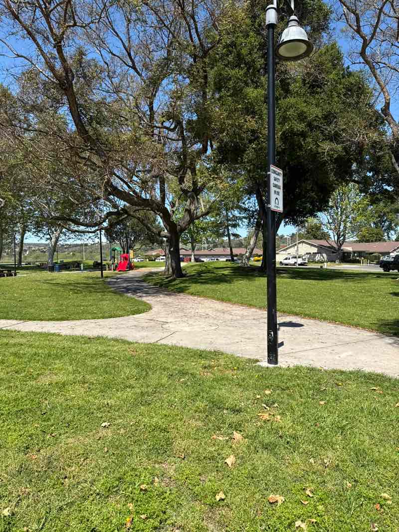 walking near me in Fireside Park in spring