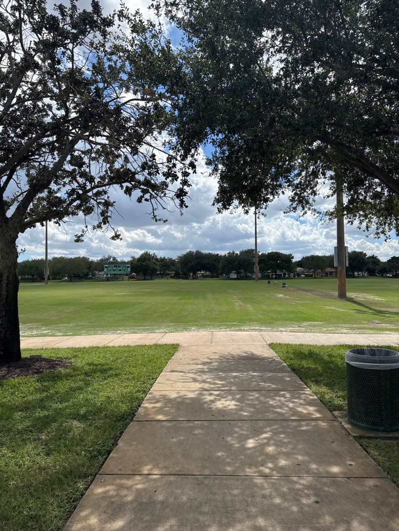 walking near me in Royal Oaks Park in autumn